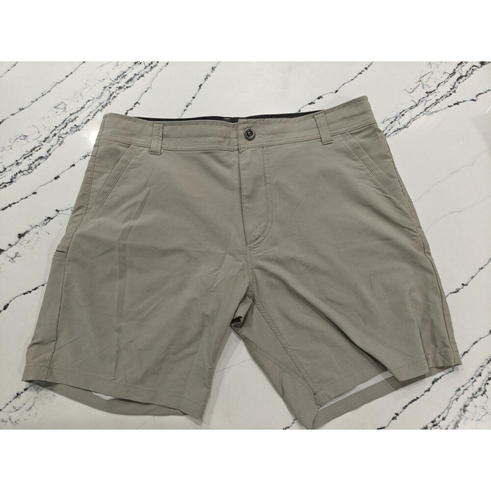 KUHL Renegade Shorts Mens 36 Khaki Brown Stretch Hiking Outdoor Performance 11”